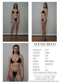 alexis reed bikini photo shoot